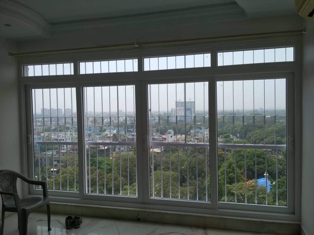 Large Glass Window Installation